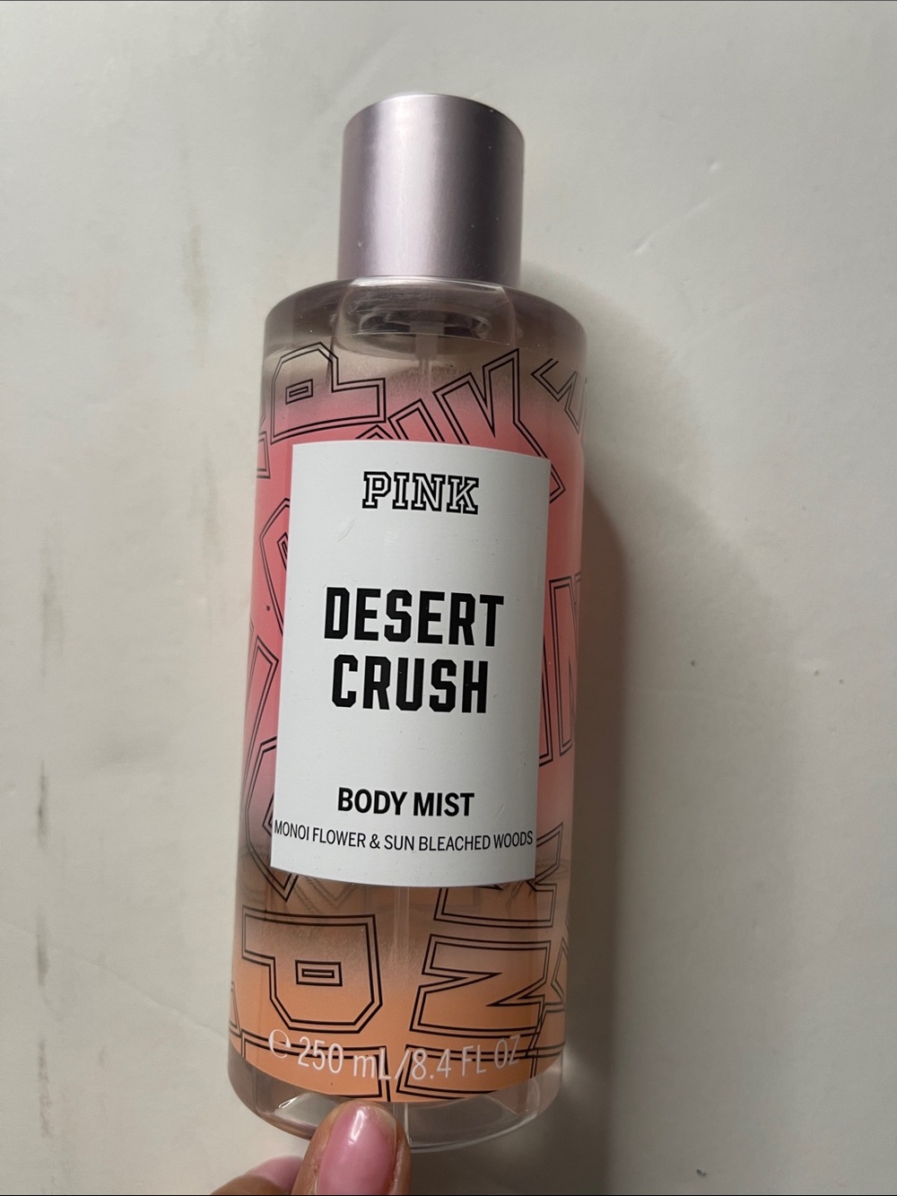 PINK Victoria's Secret Desert Crush Pink & Peach Body Mist